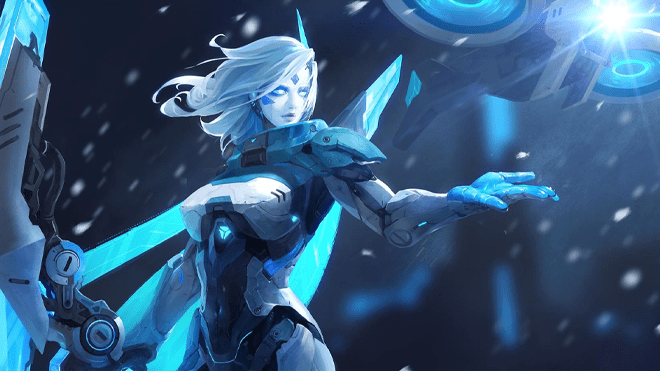 Ashe with the Laser Corps composition is making a strong comeback - source: Riot Games