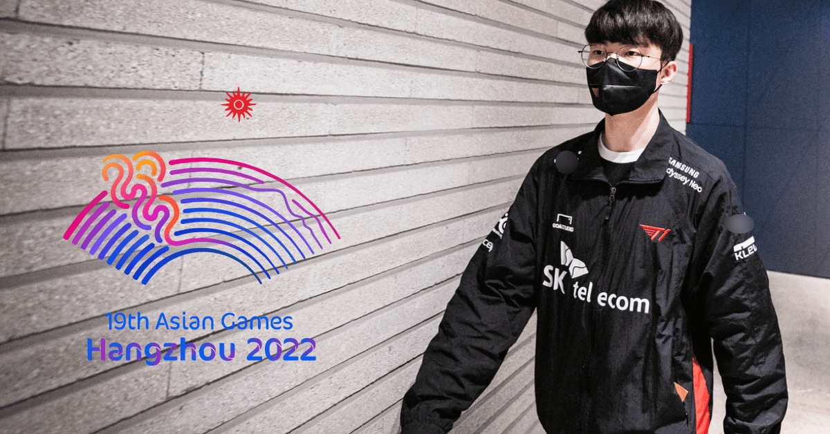 The Korean League of Legends lineup for ASIAD Hangzhou has garnered significant community interest - source: LoL Esports