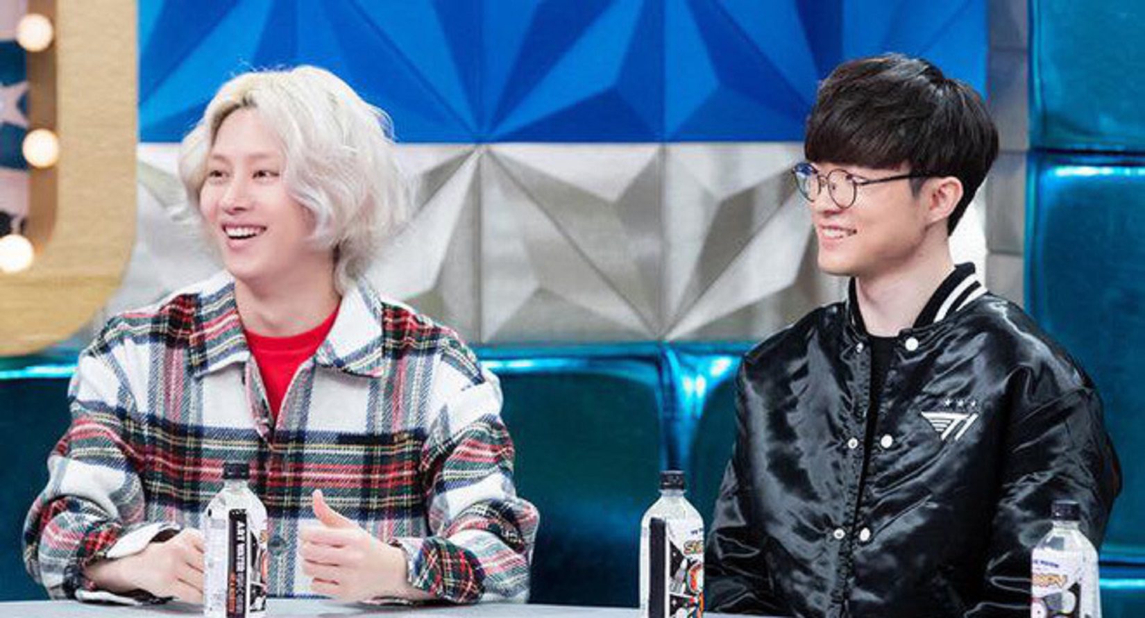 Singer Heechul is a hardcore fan of Faker and League of Legends - source: Twitter