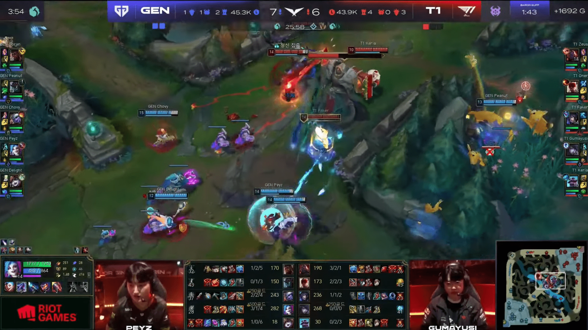 Faker's mistake in game 4 against Gen.G