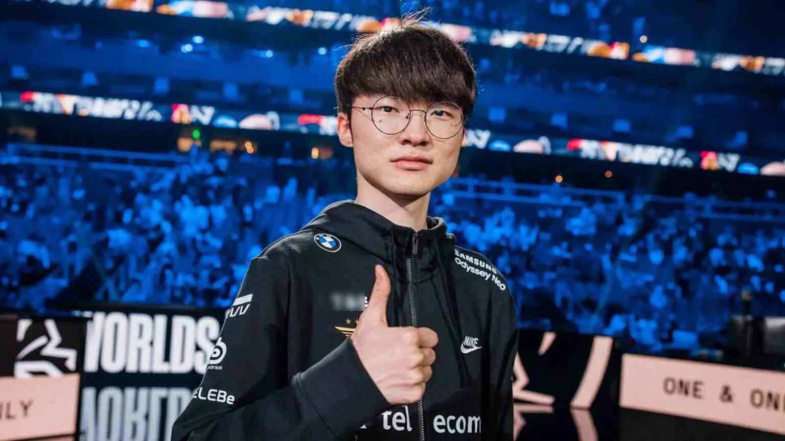 Faker is one of the most influential players in the League of Legends community - source: LoL Esports