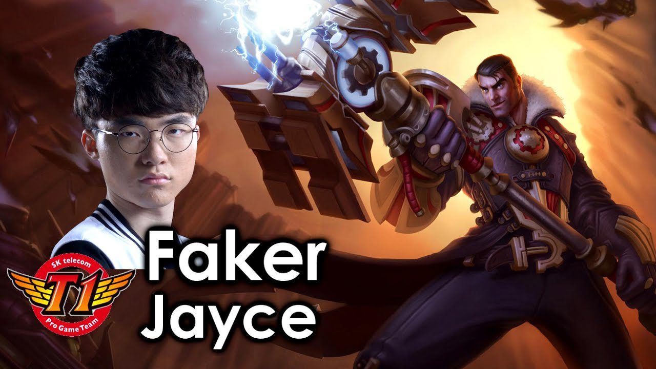 Faker used Jayce very effectively in the deciding game - source: YouTube