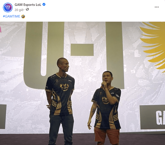 GAM creates great content this Spring - source: GAM Esports Fanpage