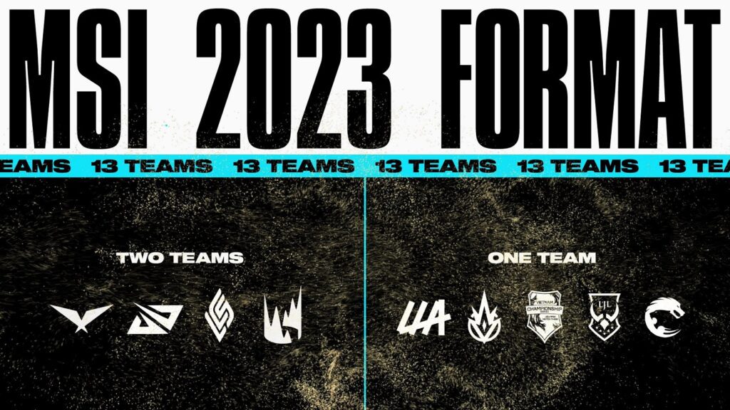 MSI 2023 has many changes that disadvantage smaller regions like VCS - source: Twitter