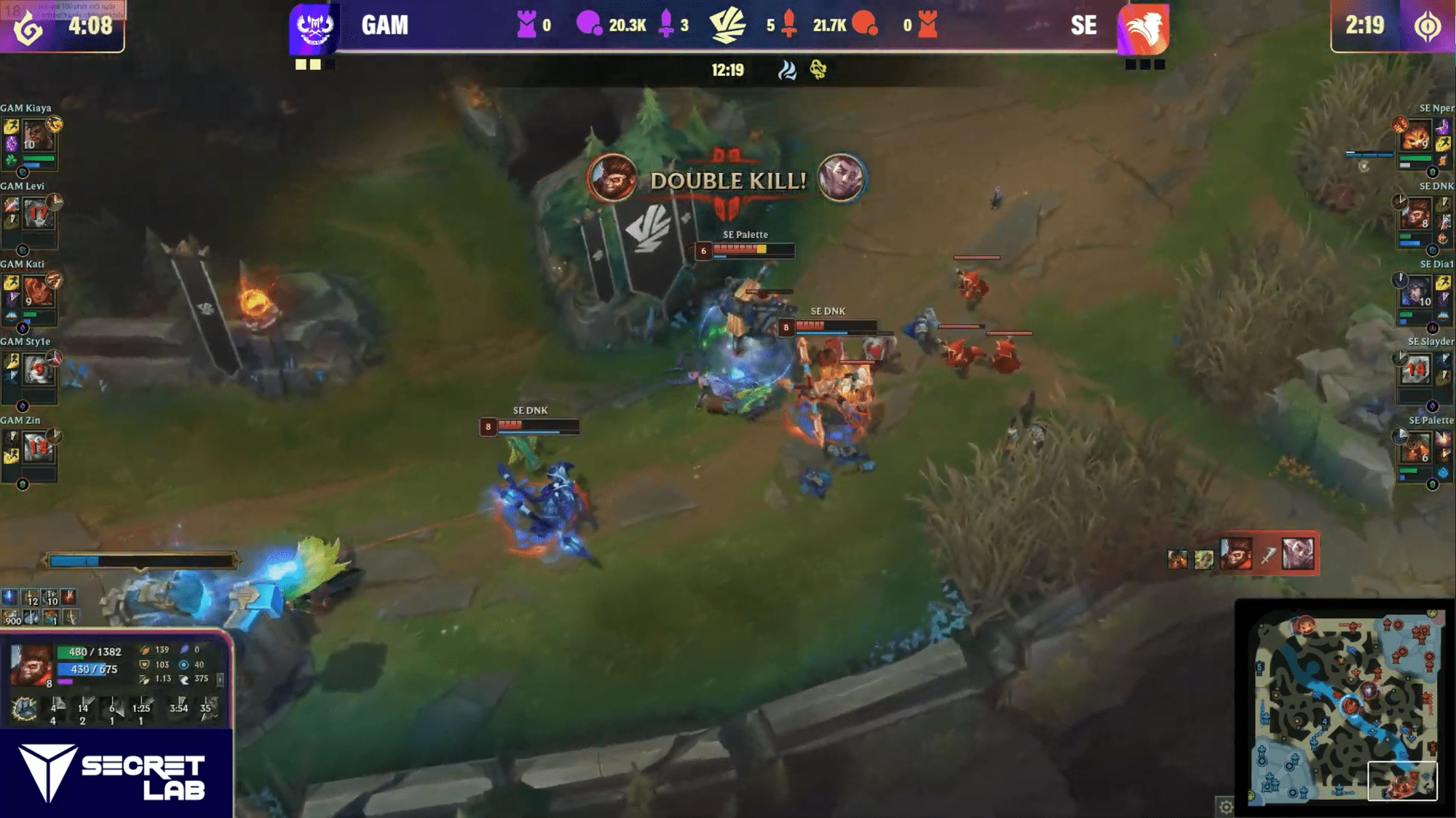 Some fans jokingly suggest an 'investigation' into Game 3 when GAM played differently than in their three winning games - source: YouTube
