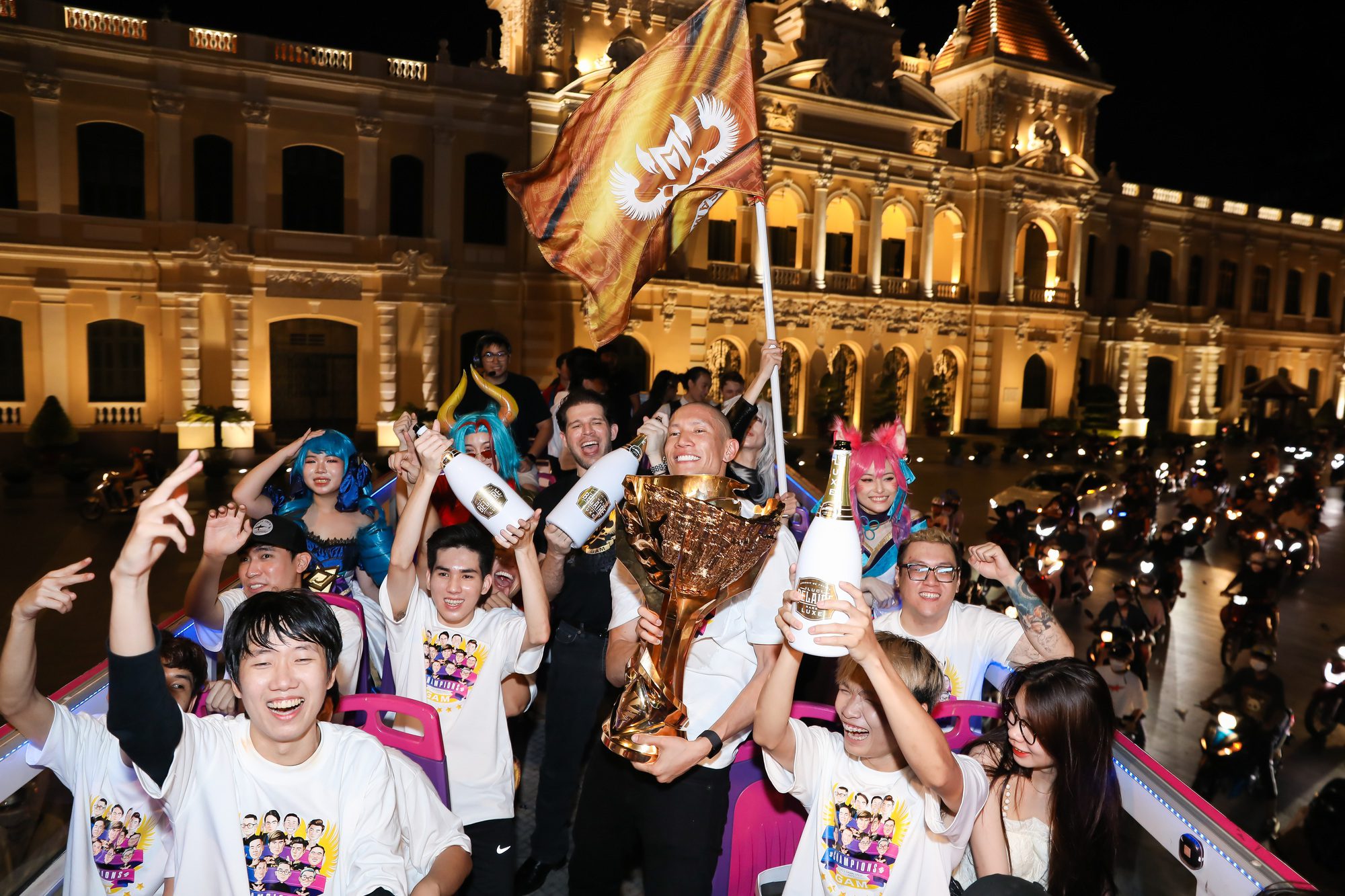 An unprecedented parade in VCS history - source: GAM Esports