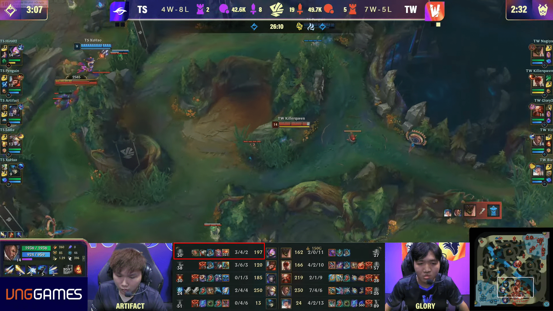 Hiro02's Kennen built Heart of Gold