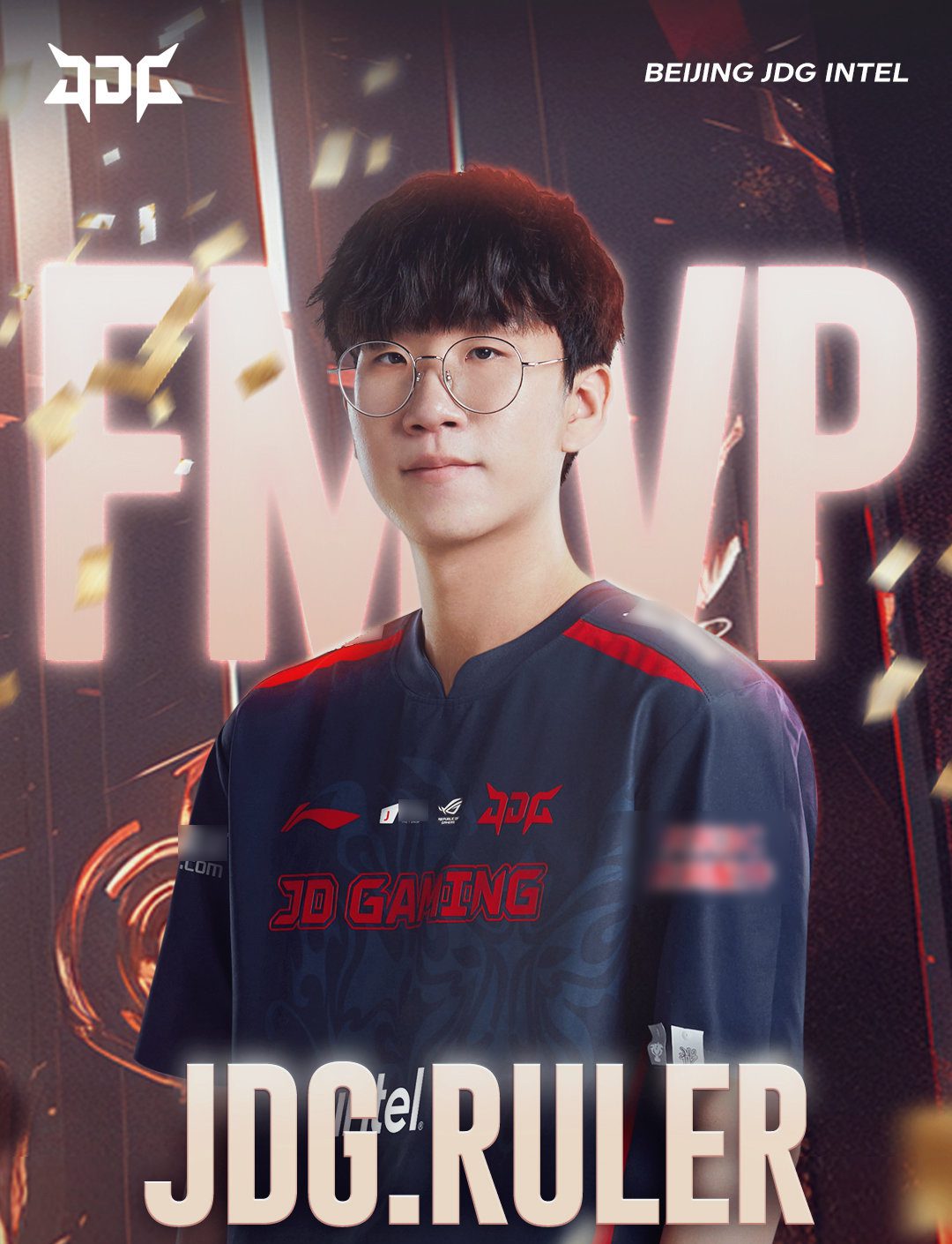 He was also chosen as FMVP in the LPL Spring 2023 finals - source: Weibo
