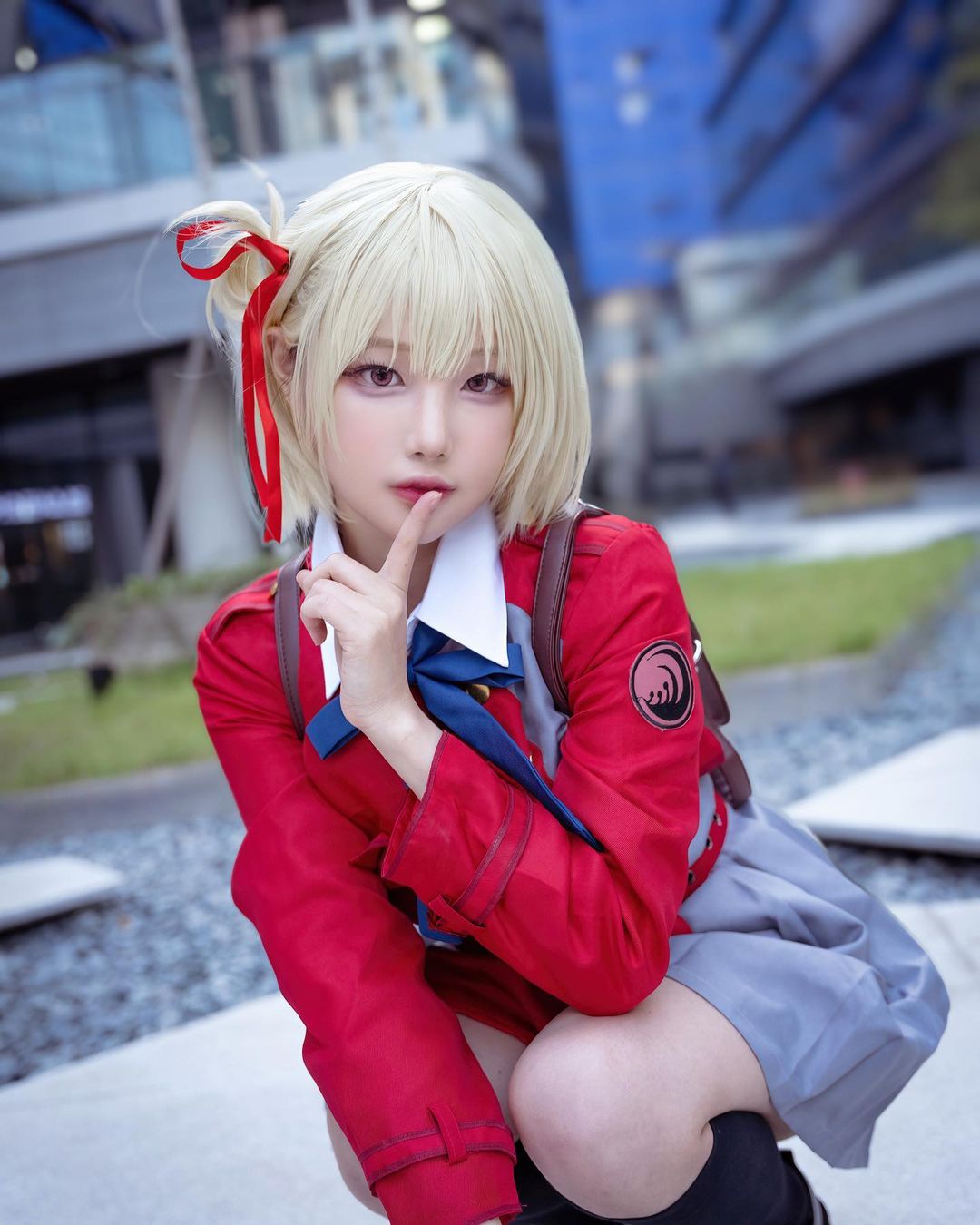 The female cosplayer named Plue possesses beautiful and somewhat cute looks - source: Instagram NV