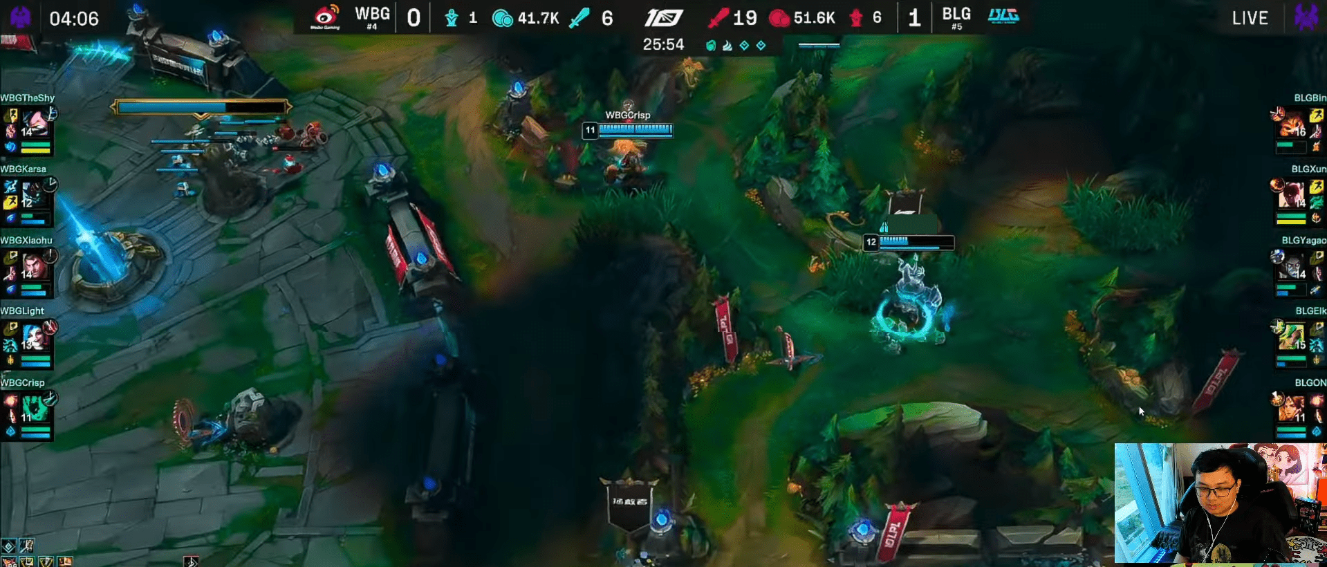 He believes BLG is quite similar to T1 but still has many flaws