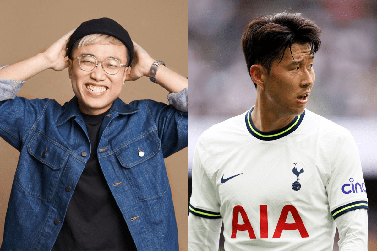 Commentator Hoàng Luân and player Son Heung-min were mentioned after T1's defeat - source: Facebook