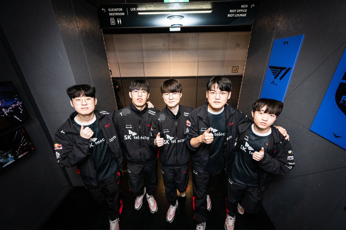 T1 earned a well-deserved victory - source: Twitter