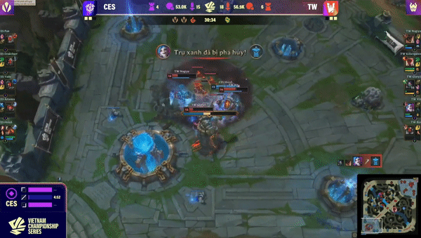 TW still had 3 members, but Killerqueen turned towards the Dragon pit - source: YouTube
