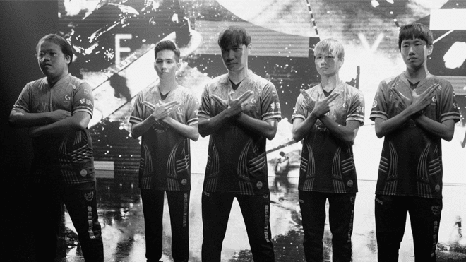 Levi and his teammates were unfortunately eliminated after losing to R7 - source: LoL Esports