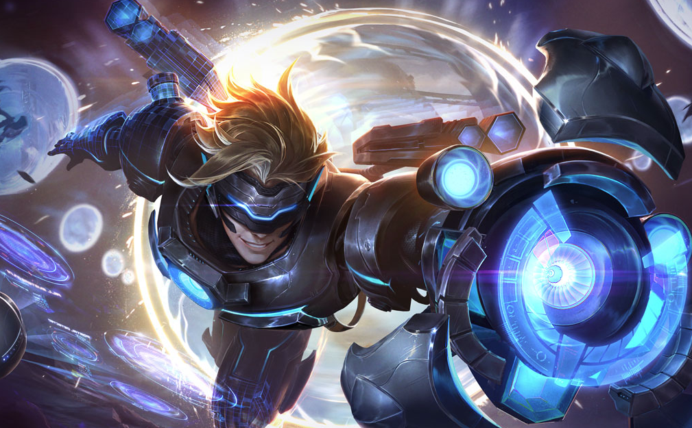 Ultimate Ezreal is very strong when equipped with many critical strike items - source: Riot Games