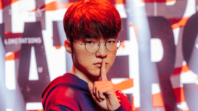 Faker's T1 endured a tough victory against Gen.G with a score of 3-2 - source: LoL Esports