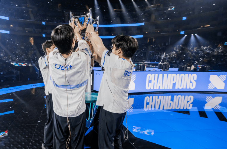LCK representative - DRX wins the 2022 World Championship - source: LoL Esports
