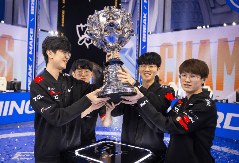 One year prior, EDG from LPL also won the 2021 World Championship - source: LoL Esports