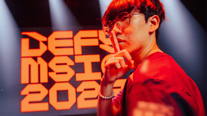 Ruler is extremely confident before the match against T1 - source: LoL Esports
