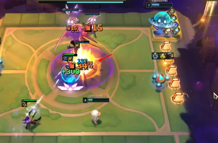 Meanwhile, Samira with only Infinity Edge can deal 34 damage each time - source: YouTube