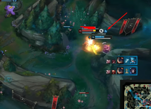 Faker can easily 'one shot' Peyz with K'Sante even when building full tank items