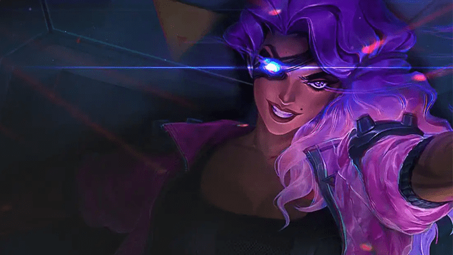 Samira is facing quite a disadvantage due to this bug - source: Riot Games