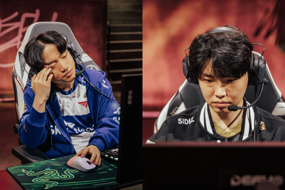 Both T1 (left) and Gen.G have disappointed