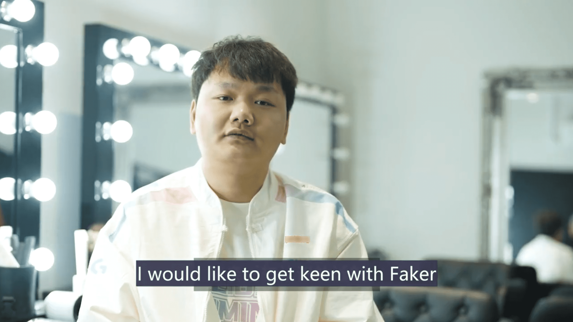Yagao wants to meet and get to know Faker - source: Twitter