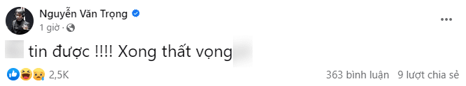 Coach Ren after watching the match - source: FBNV