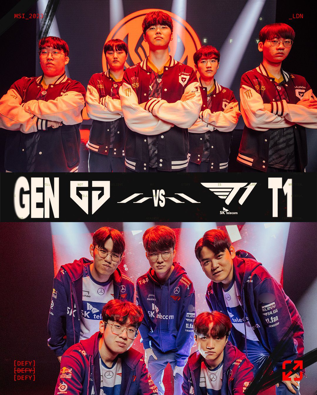 The most anticipated match of MSI 2023 at the moment - source: Twitter