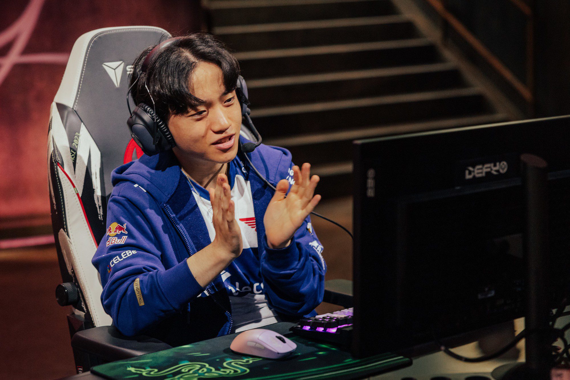 Many fans are confused about why Keria is being criticized when he didn't even use Tahm Kench - source: LoL Esports