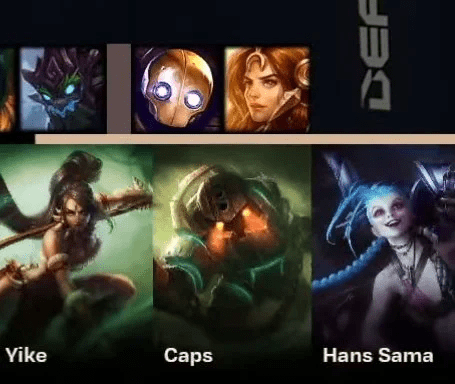 Mid Lane Nautilus at MSI 2023 first used by Caps - source: YouTube