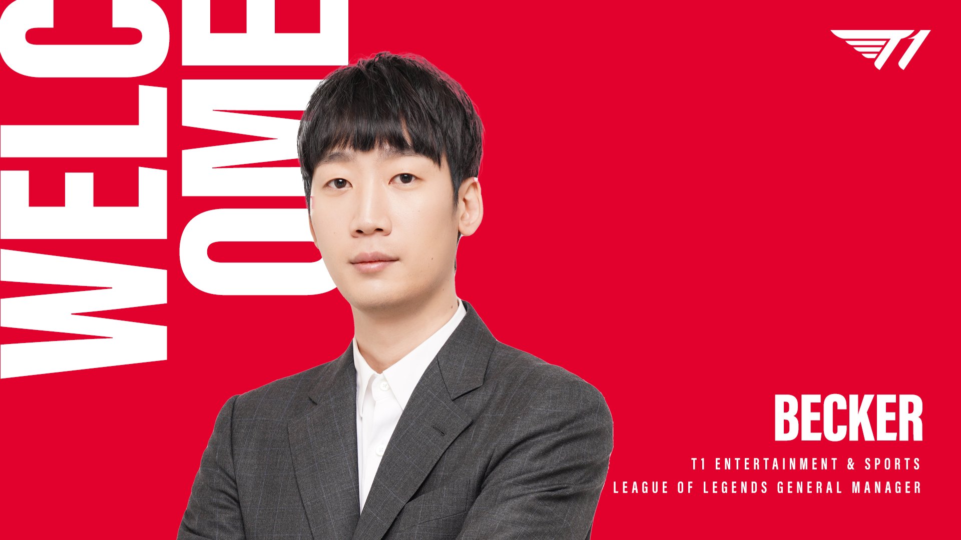 T1 General Manager Becker expressed his displeasure with T1's post and received support from many fans - source: Twitter