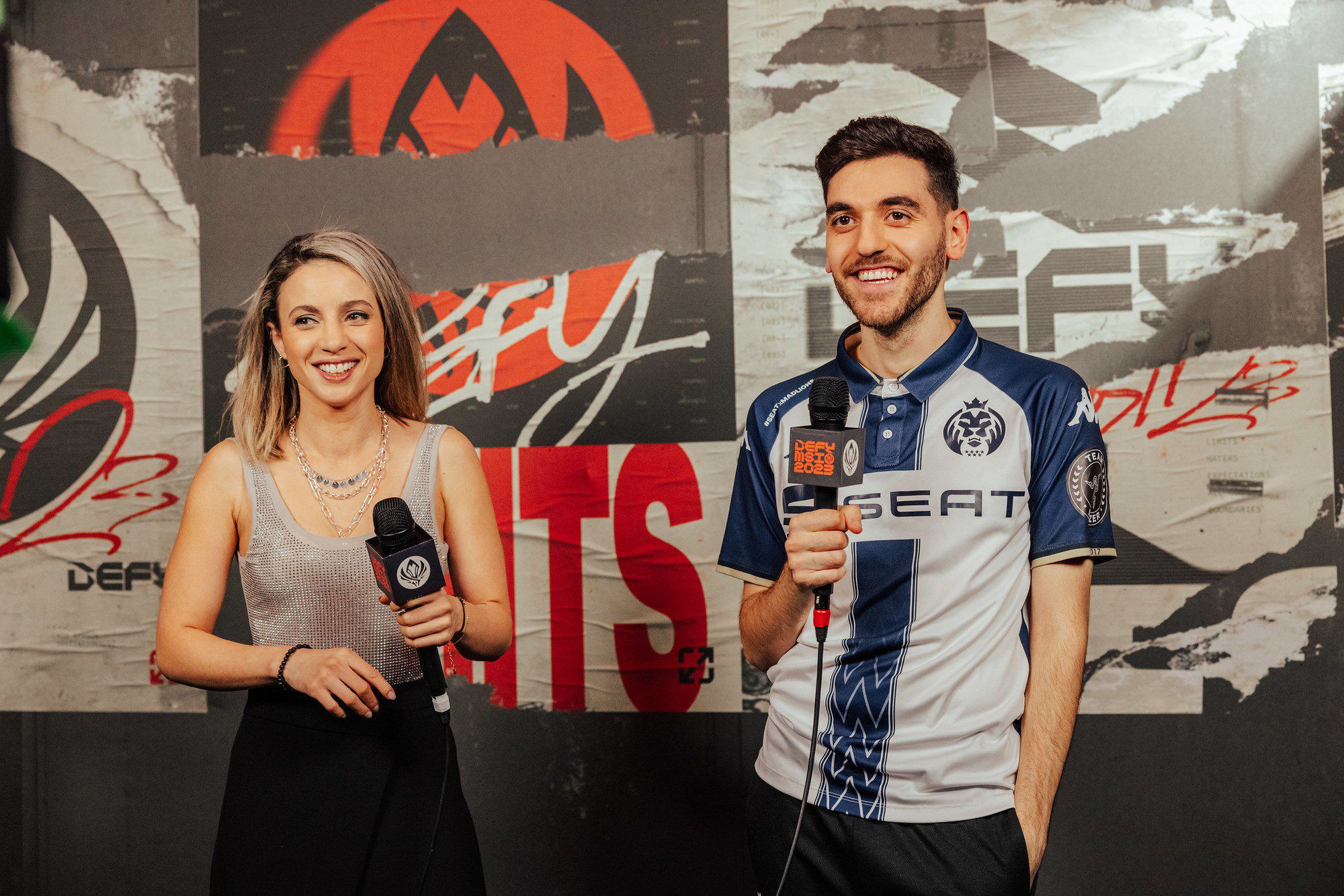 Nisqy smiling brightly after the loss - source: LoL Esports