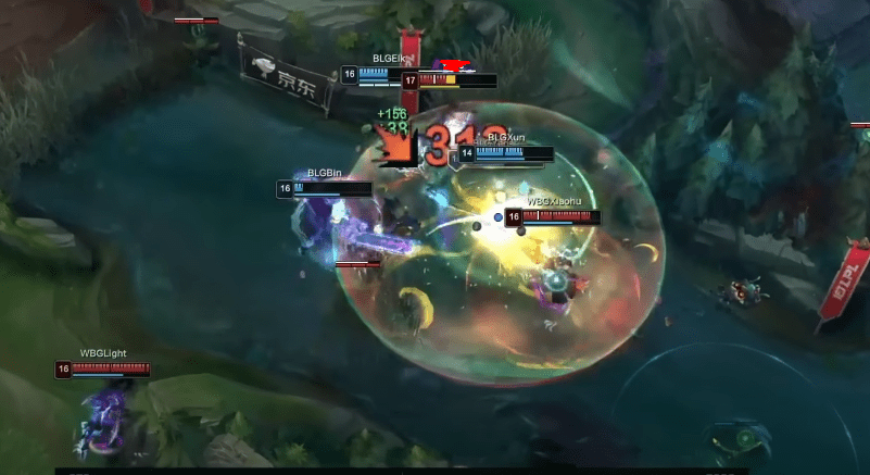 TheShy's poor movement at the end of game 3 caused WBG to lose all chances of victory