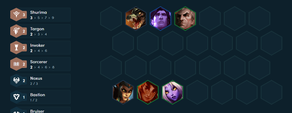 Taric and Swain will add durability and damage to the composition