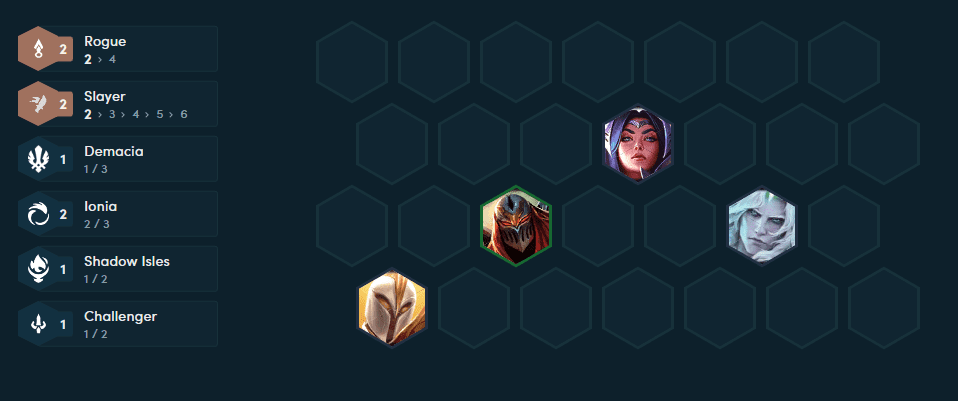 Early game composition