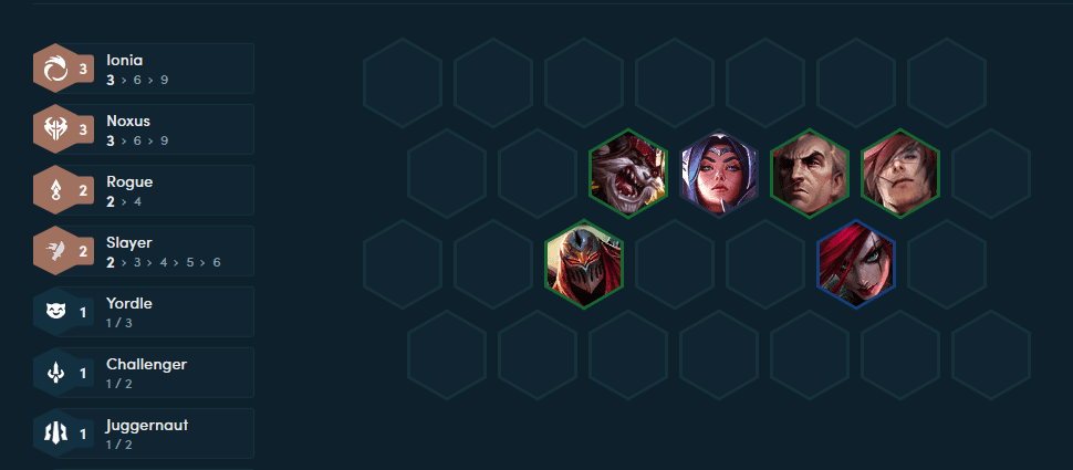Mid-game composition