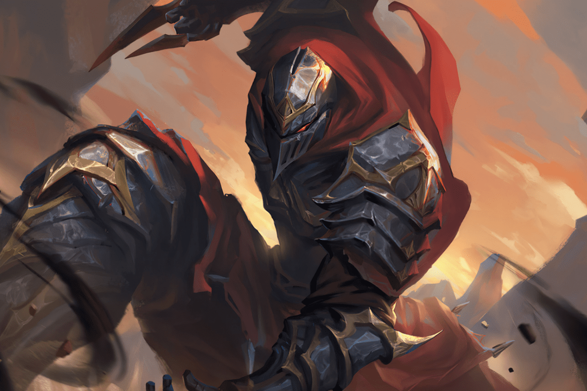 Zed's basic damage and ability damage have both been reduced in patch 13.14