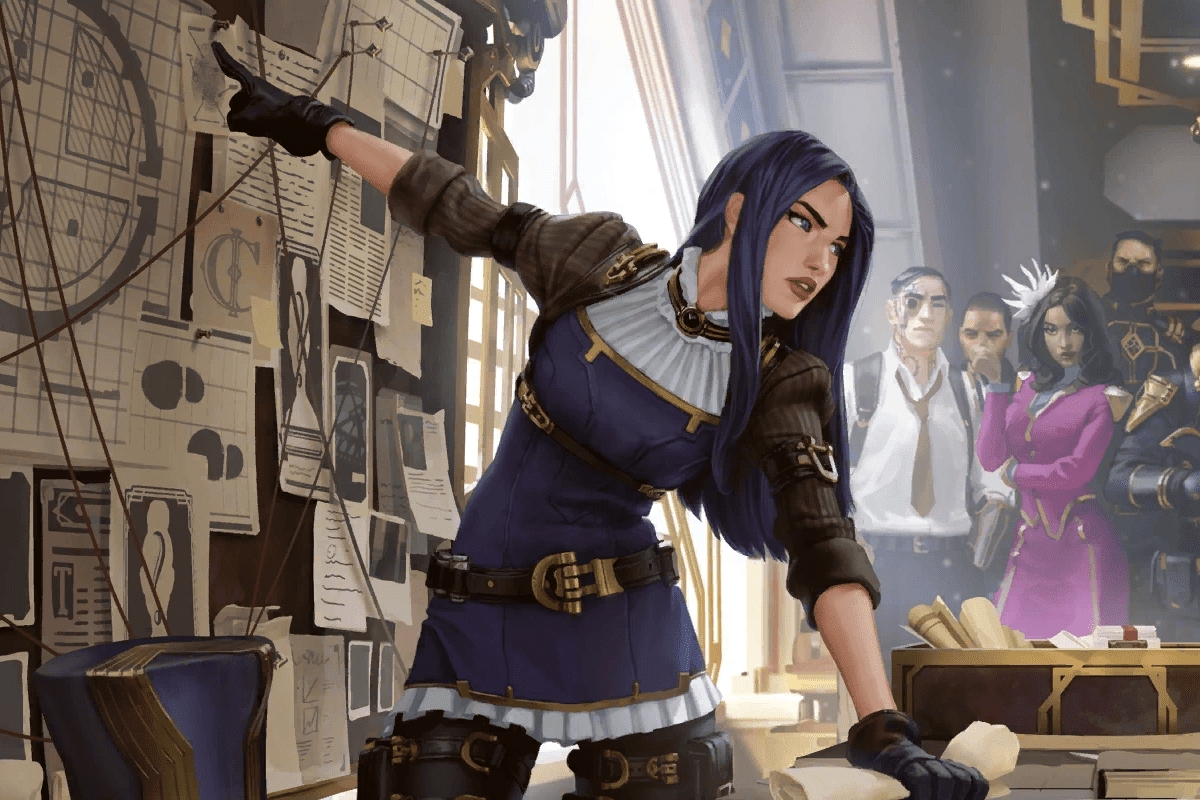 Champion Caitlyn proves to be extremely powerful in the early game