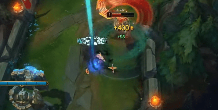 The confusing death of TheShy despite having a much stronger champion