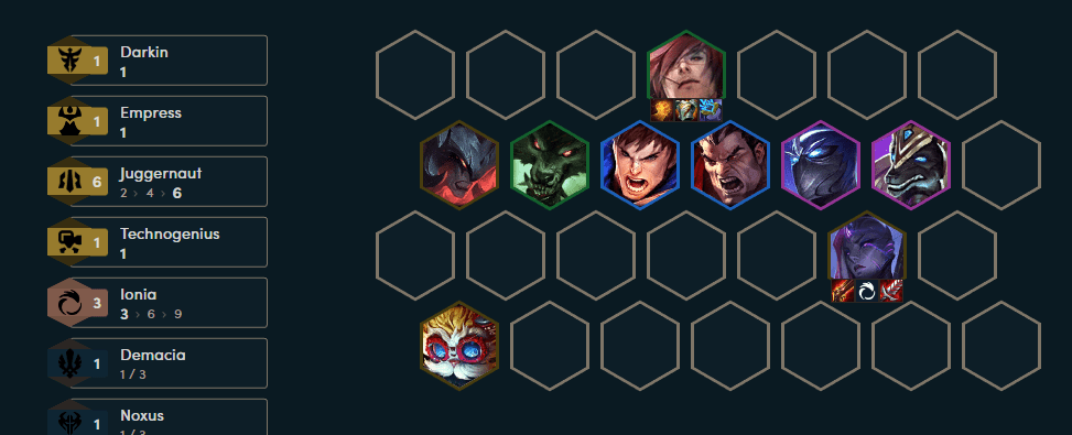 Complete composition with 6 Brawlers and expensive carries