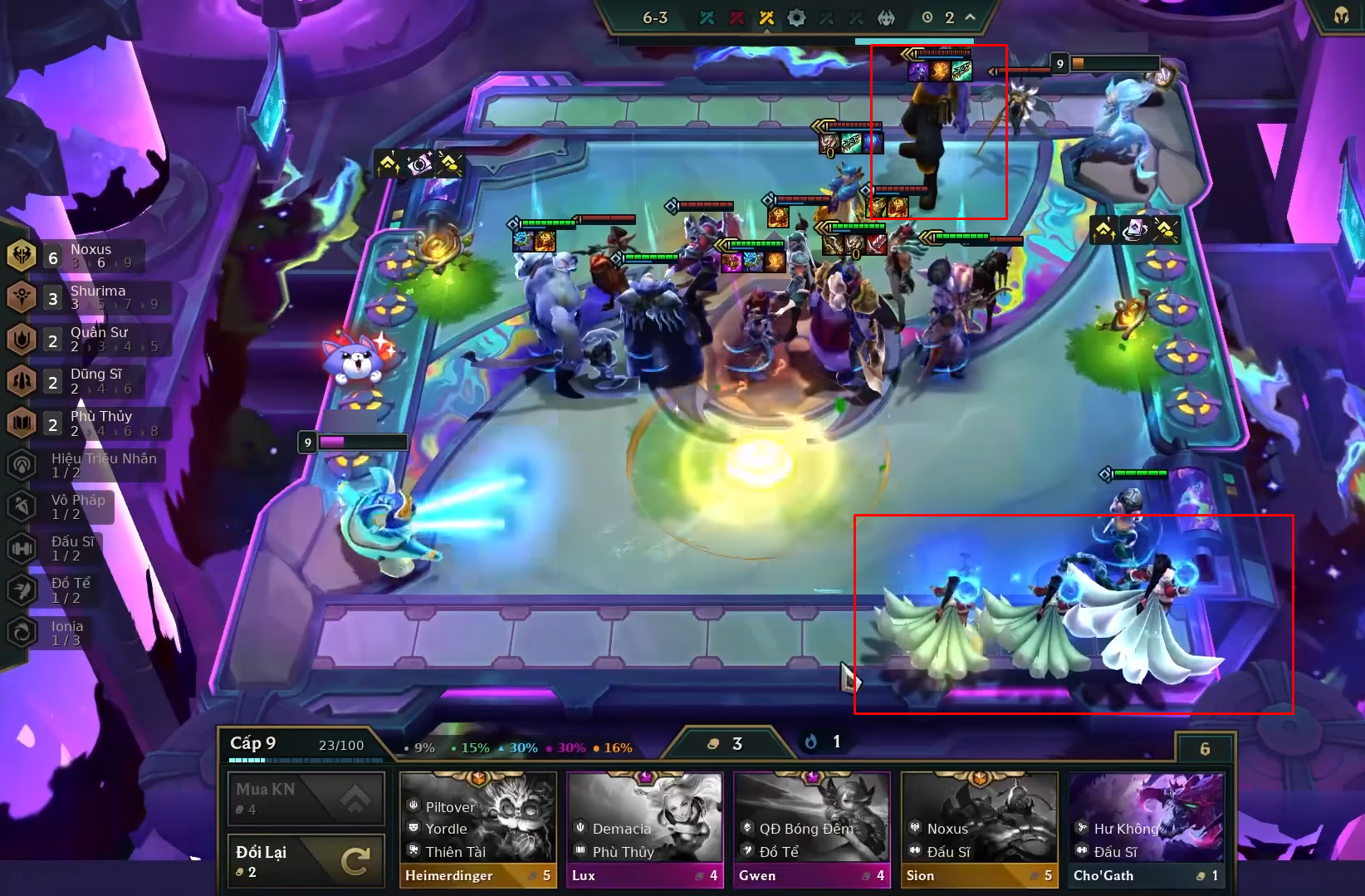 Ryze Bandle City 3 Star appears and the opponent has 3 units on the bench