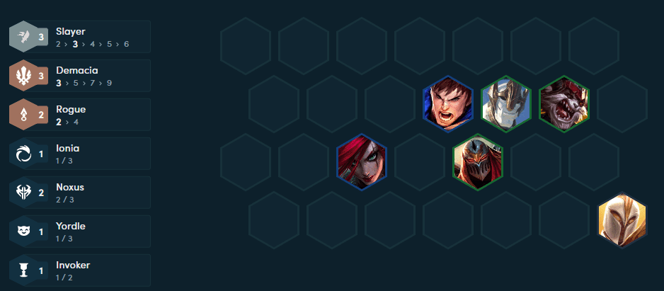 Mid-game composition