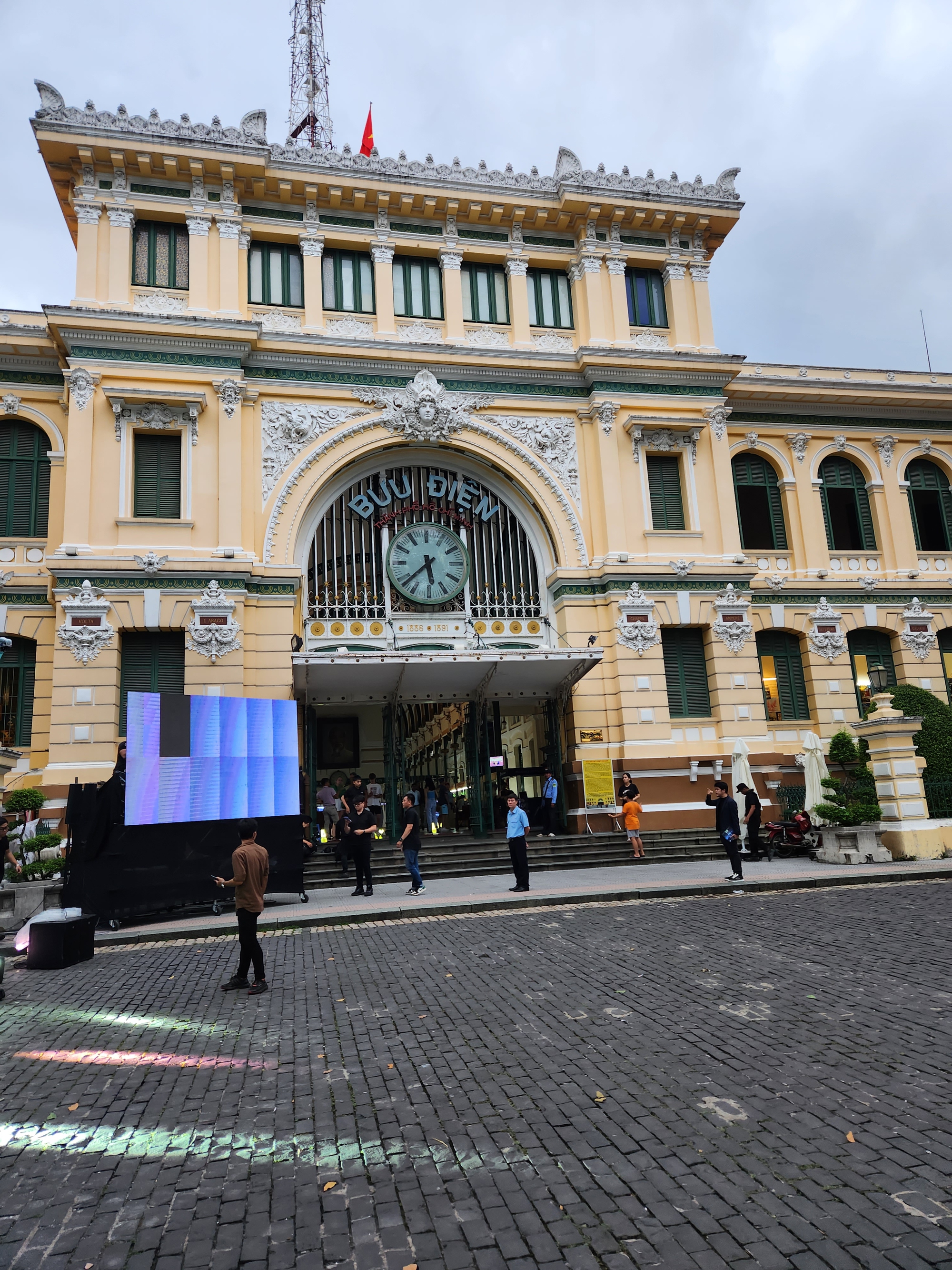 The Central Post Office - venue for the Samsung Galaxy Unpacked 2023 event