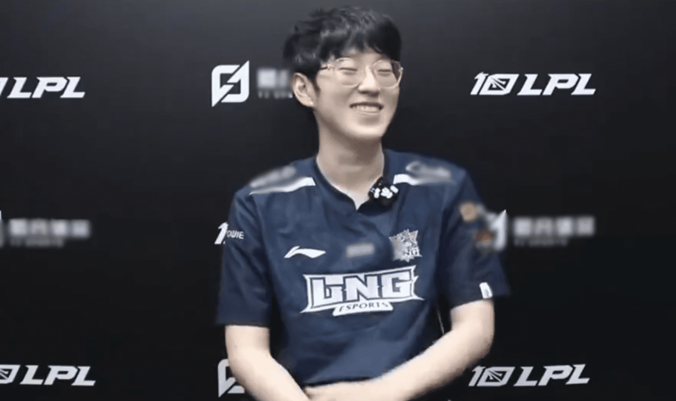 This player couldn't hide his happiness upon hearing the news of Faker's return to competition