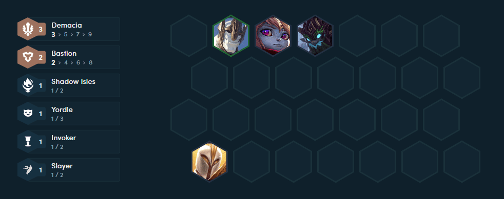 Poppy and Maokai are good starter champions that should be invested in