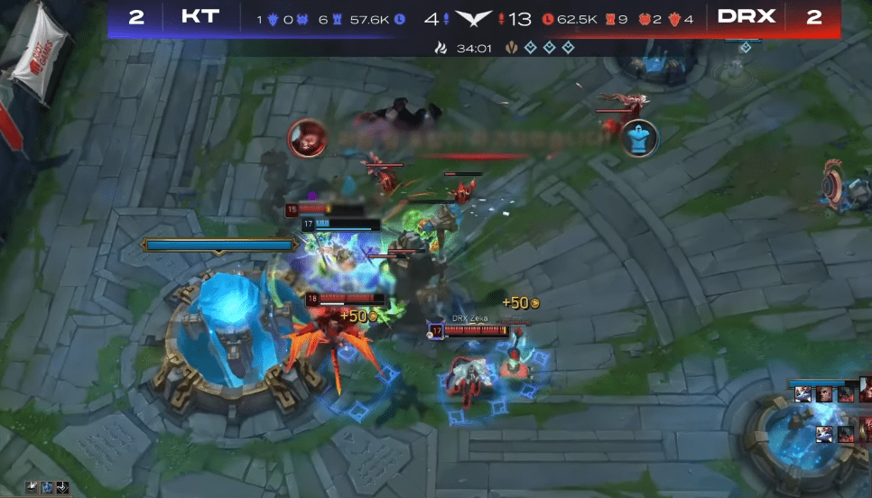 In last year's regional qualifiers, KT was the 'victim' of DRX