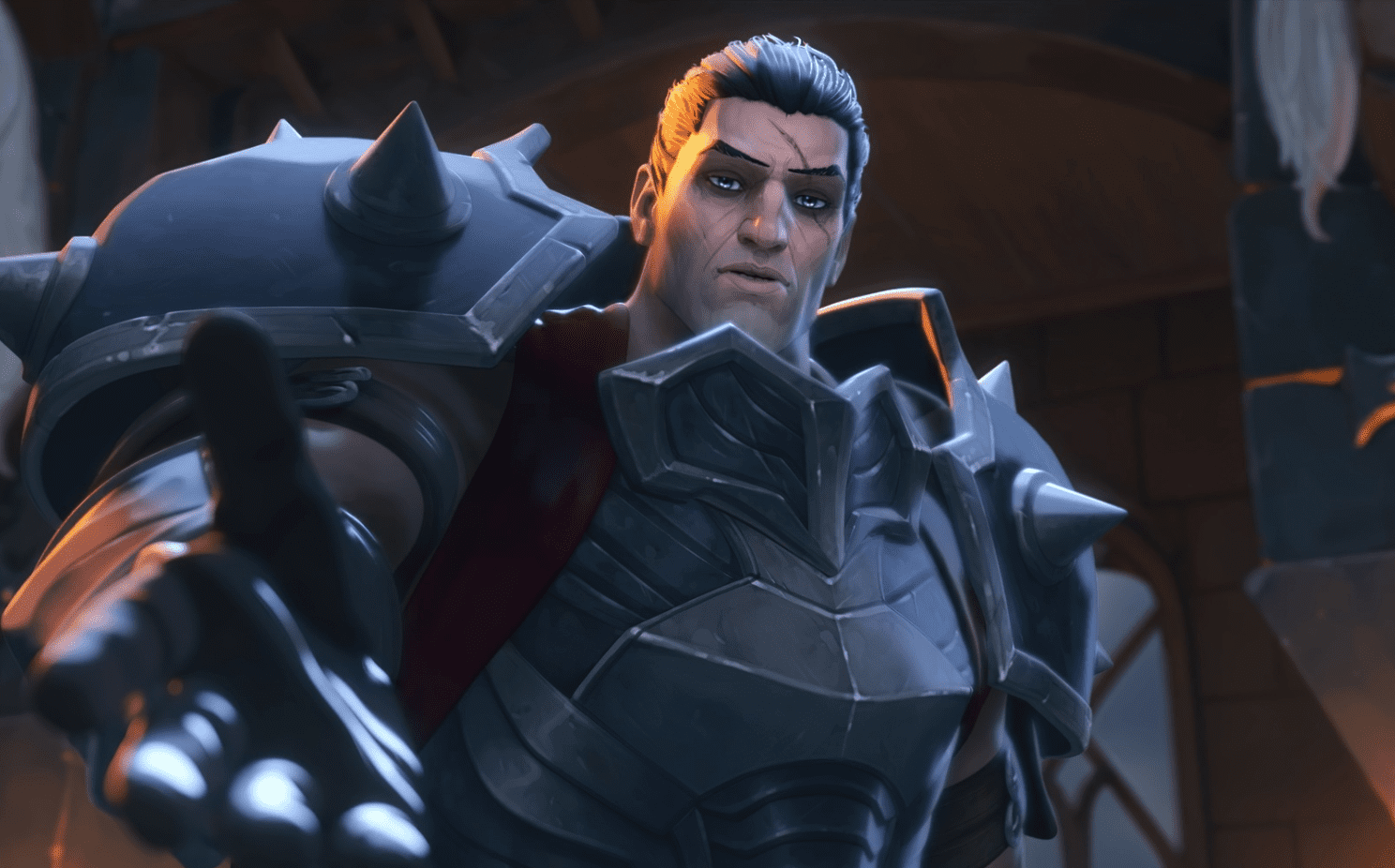Darius indirectly benefits from Samira's strength