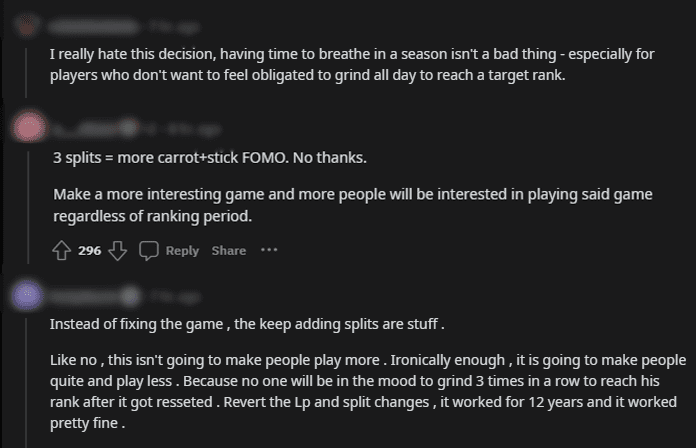 The League of Legends community strongly opposes Riot's decision, believing it will lead many gamers to skip ranked play altogether